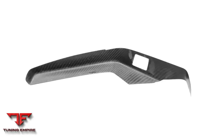 CORVETTE C7 Z06 GRANDSPORT DRY CARBON FIBER INTERIOR DRIVER WINDOW SWITCH SIDE ARMREST PANEL COVER TRIM BSD