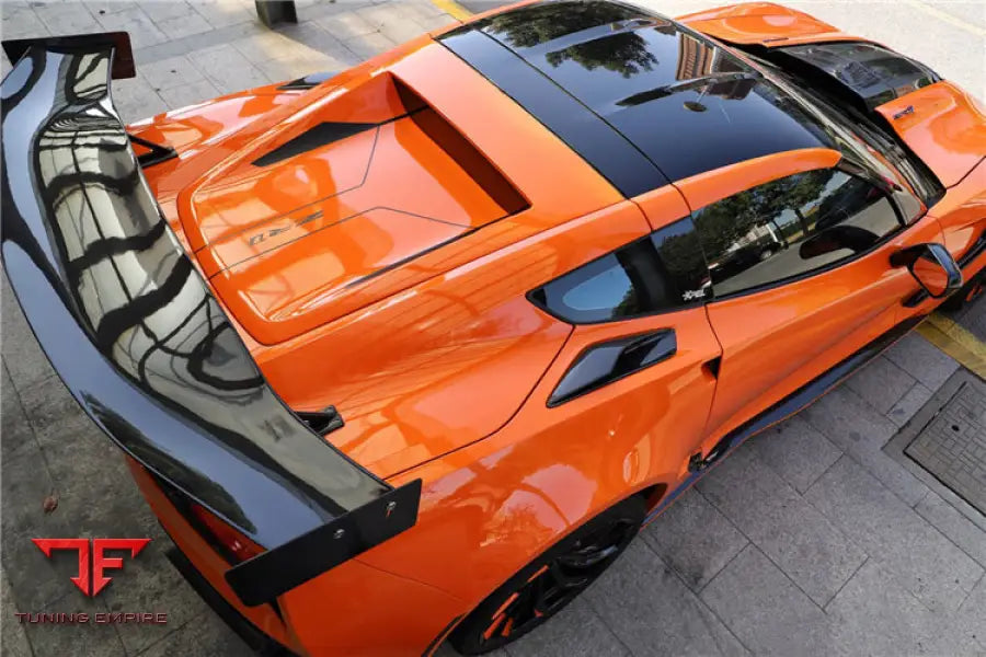 CORVETTE C7 Z06 Z51 GRANDSPORT BKSS STYLE CARBON FIBER TRUNK COVER BSD