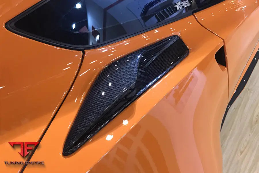 CORVETTE C7 Z06 Z51 GRANDSPORT STYLE REAR QUARTER PANEL VENTS BSD