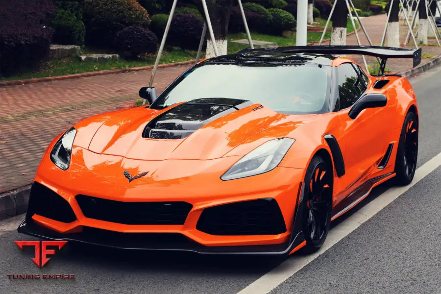 CORVETTE C7 Z51 CONVERT ZR1 STYLE FRONT BODY KIT BSD