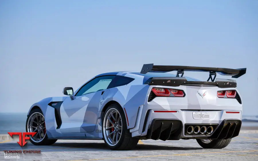 CORVETTE C7 Z51 GRANDSPORT Z06 BKSS STYLE REAR DIFFUSER BSD