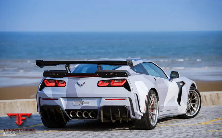 CORVETTE C7 Z51 GRANDSPORT Z06 BKSS STYLE REAR DIFFUSER BSD
