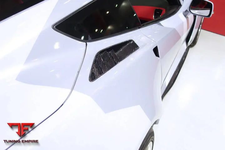 CORVETTE C7 Z51 OE STYLE CARBON FIBER REAR QUARTER PANEL VENT BSD