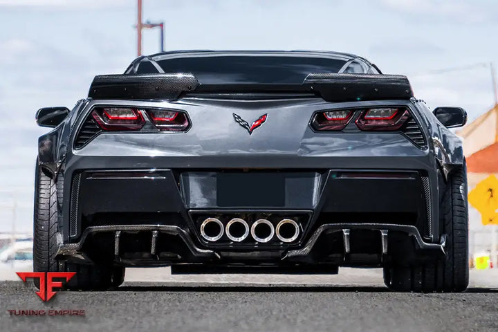 CORVETTE C7 Z51 ROX STYLE REAR DIFFUSER BSD