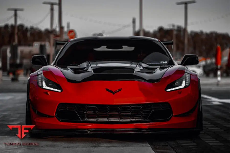 CORVETTE C7 Z51 Z06 GRANDSPORT CARBON FIBER CANARDS BSD