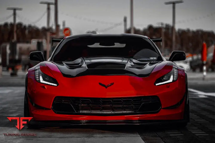 CORVETTE C7 Z51 Z06 GRANDSPORT CARBON FIBER CANARDS BSD