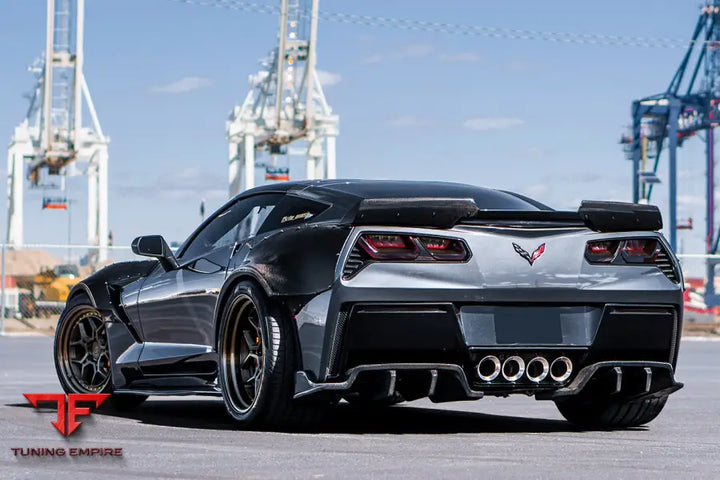 CORVETTE C7 Z51 Z06 GRANDSPORT CARBON FIBER TRUNK SPOILER BSD