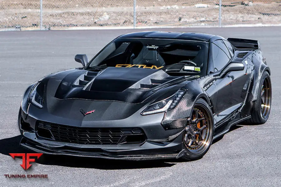 CORVETTE Z06 GRANDSPORT BKSS STYLE CARBON FIBER HOOD BSD