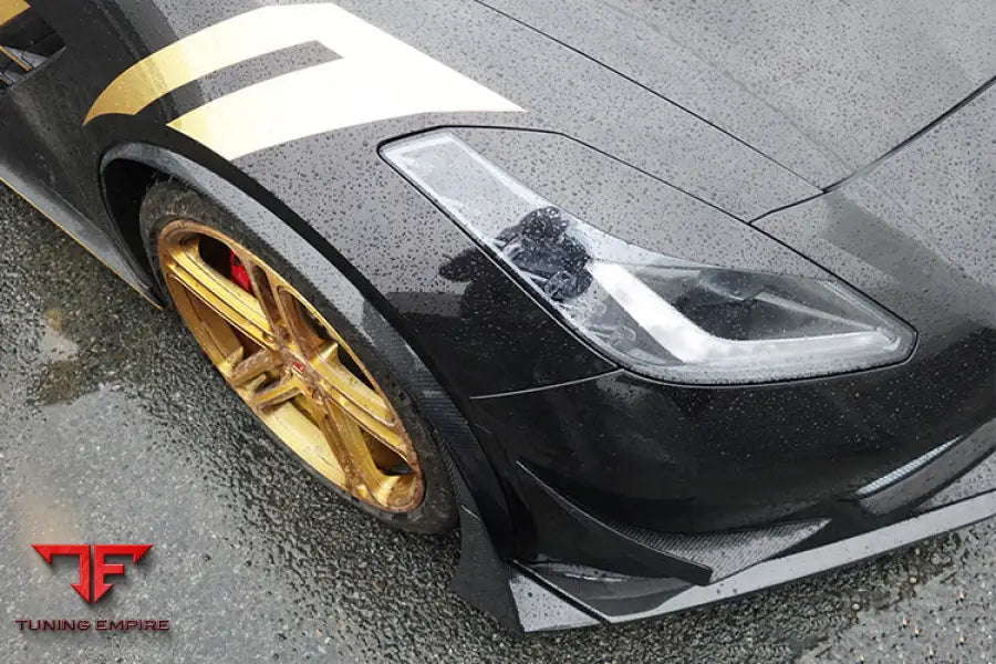 CORVETTE Z06 GRANDSPORT CARBON FIBER FENDER FLARES BSD