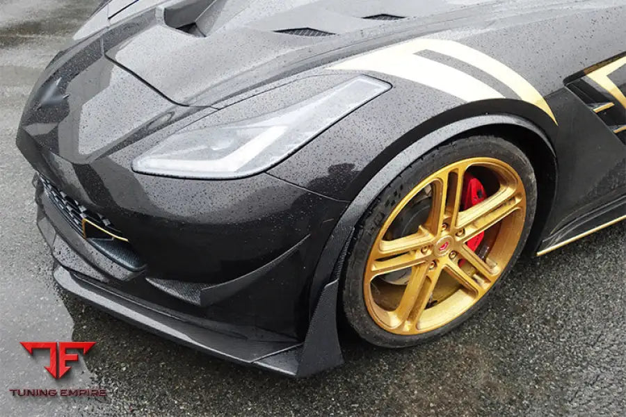 CORVETTE Z06 GRANDSPORT CARBON FIBER FENDER FLARES BSD