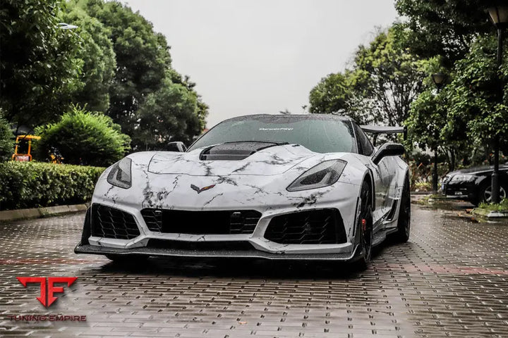 CORVETTE Z06 GRANDSPORT CONVERT ZR1 STYLE FRONT BODY KIT BSD