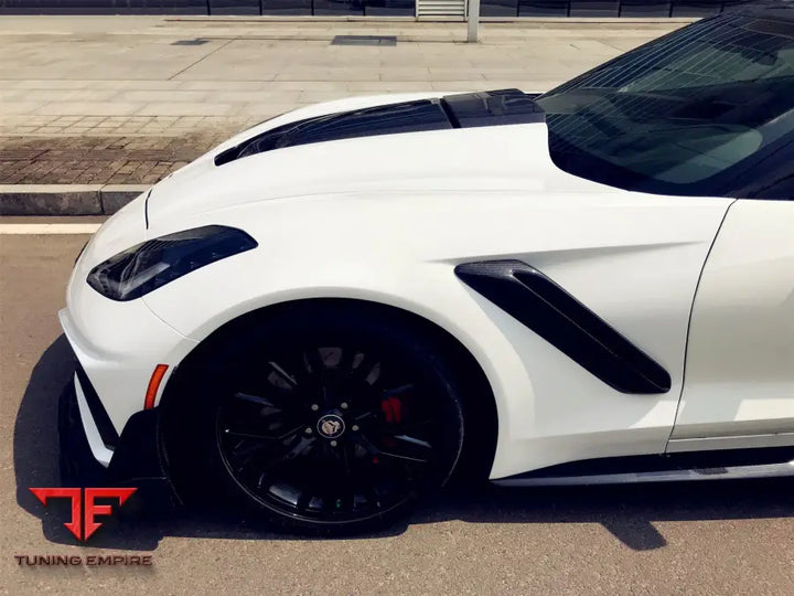 CORVETTE Z06 GRANDSPORT CONVERT ZR1 STYLE FRONT BODY KIT BSD