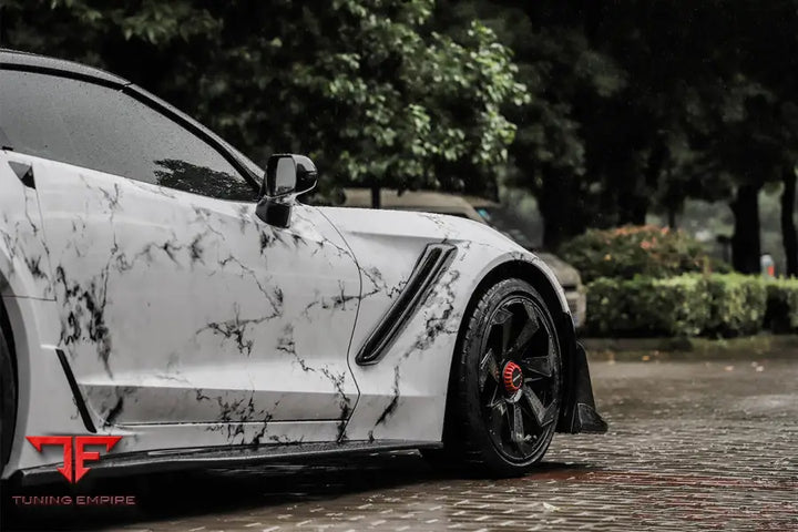 CORVETTE Z06 GRANDSPORT CONVERT ZR1 STYLE FRONT BODY KIT BSD