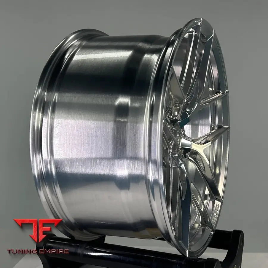 DARK SMOKED POLISHED FULLY FORGED WHEELS