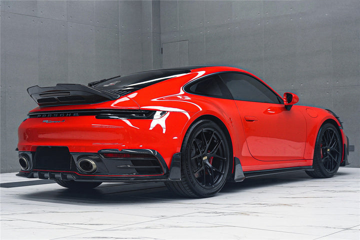 PORSCHE 911 / 992 CARRERA S & 4 & 4S BKSS VER.4 STYLE TRUNK WING