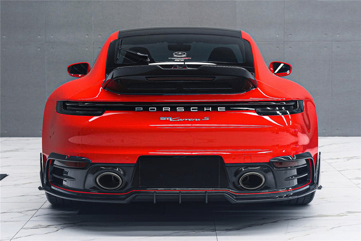 PORSCHE 911 / 992 CARRERA S & 4 & 4S BKSS VER.4 STYLE TRUNK WING