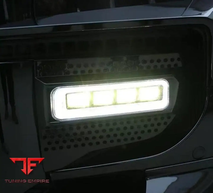 DEFENDER BUMPER LED LIGHT FRONT YELLOW WHITE 2018-2023