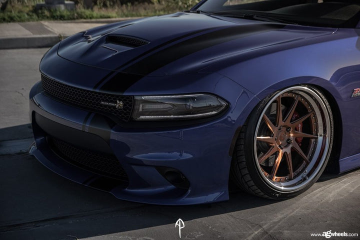 DODGE CHARGER 392 SCATPACK on custom forged wheels