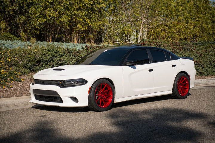 DODGE CHARGER SCAT PACK on custom forged wheels