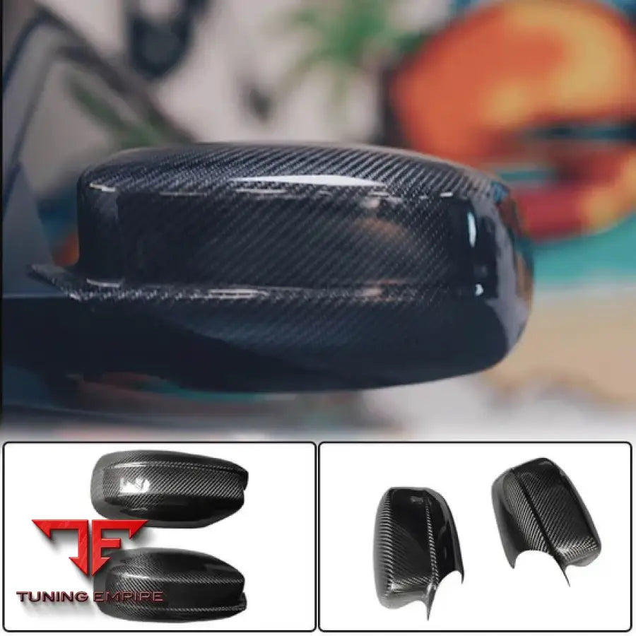 DODGE CHARGER SEDAN CARBON FIBER MIRROR COVERS 2011-2022Y