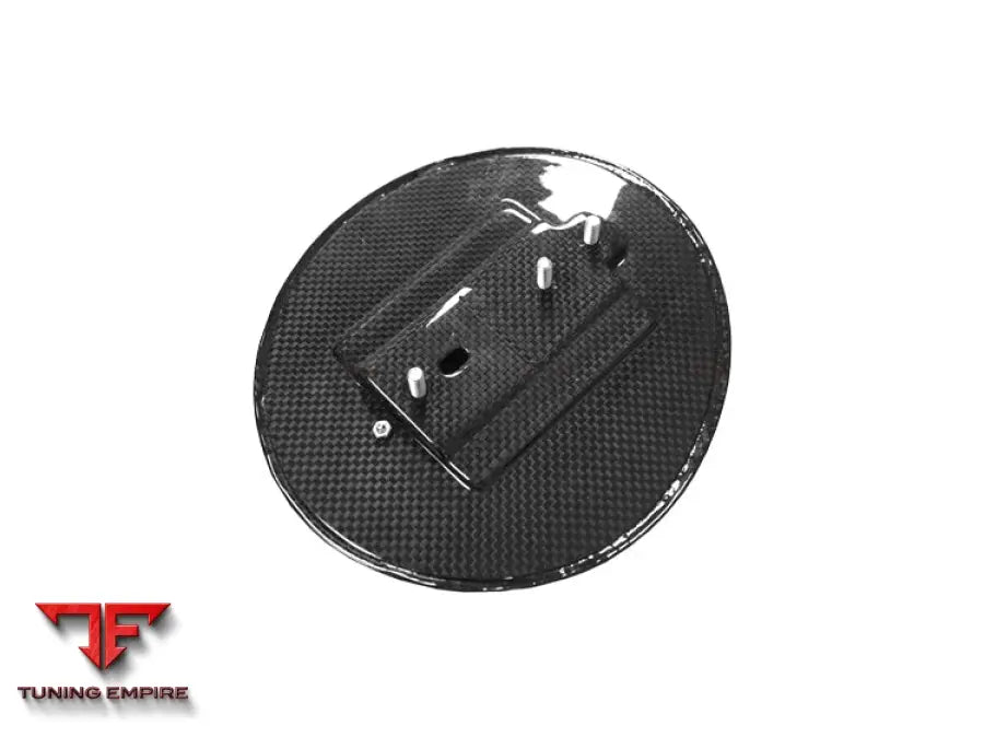 DRY CARBON FIBER FUEL DOOR WITH LOGO REPALEMENT BSD