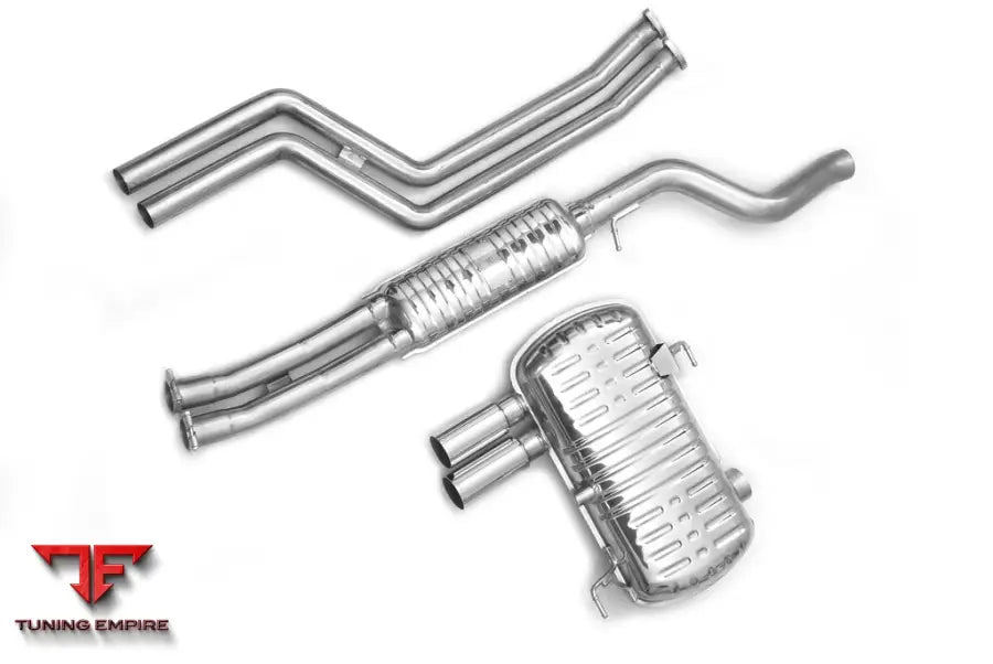 EISENMANN BMW E90 / E91 330I STAINLESS CENTER PIPE - RESONATED