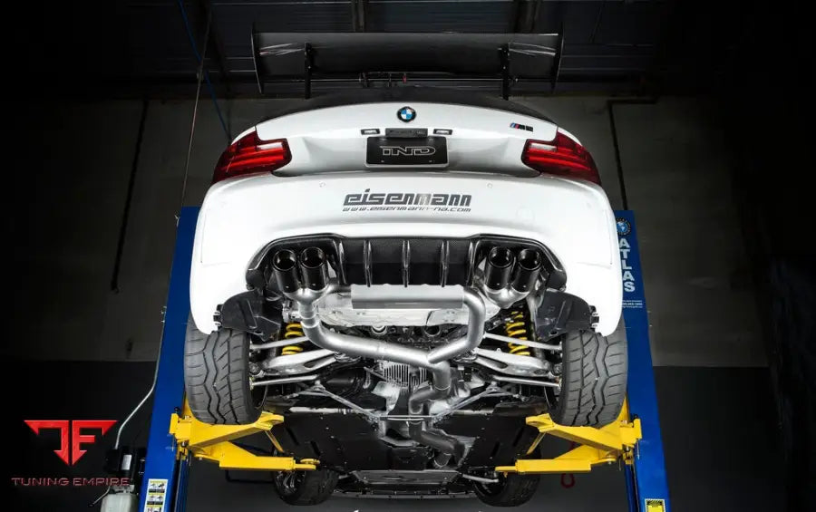 EISENMANN BMW PERFORMANCE EXHAUST + 4X90MM CARBON TIP SET - F87 M2