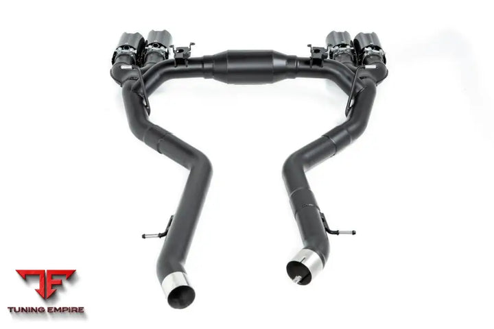 EISENMANN BMW RACE BLACK SERIES PERFORMANCE EXHAUST + CARBON TIP SET - F87 M2 COMPETITION