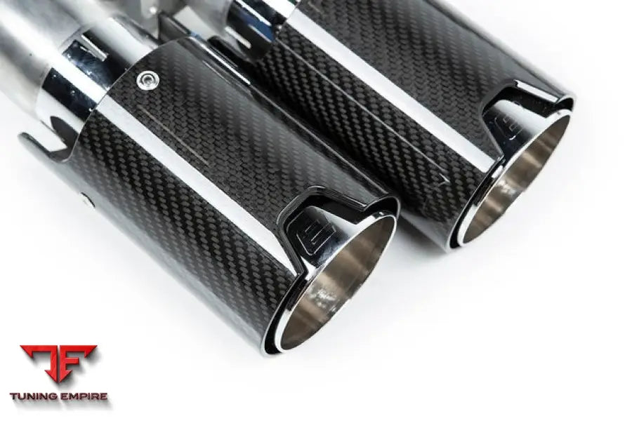 EISENMANN BMW RACE PERFORMANCE EXHAUST + CARBON TIP SET - F87 M2 COMPETITION