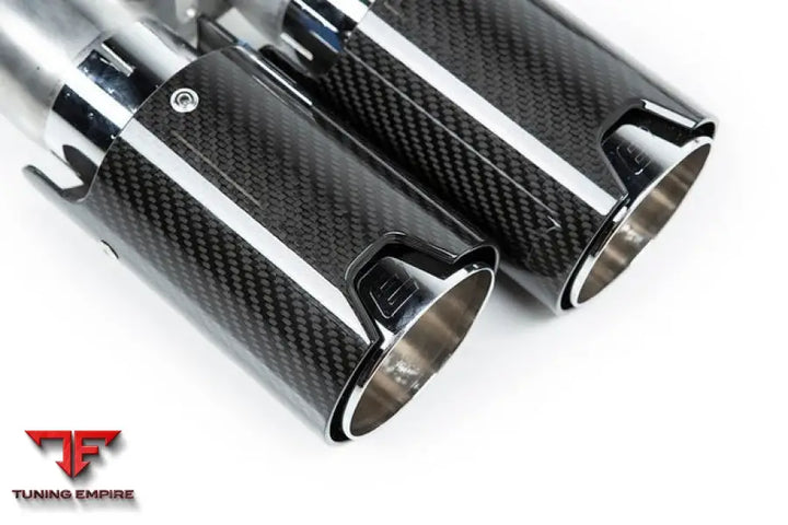 EISENMANN BMW RACE PERFORMANCE EXHAUST + CARBON TIP SET - F87 M2 COMPETITION