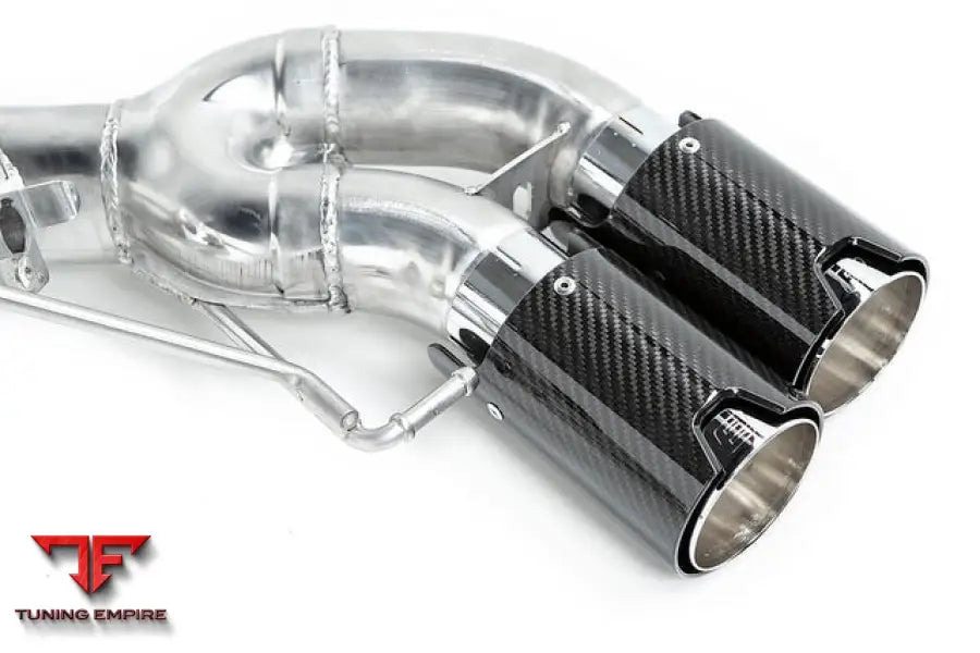 EISENMANN BMW RACE PERFORMANCE EXHAUST + CARBON TIP SET - F87 M2 COMPETITION