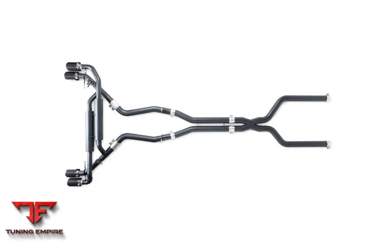 EISENMANN BMW VALVED BLACK SERIES PERFORMANCE EXHAUST + CARBON TIP SET - F95 X5M | F96 X6M