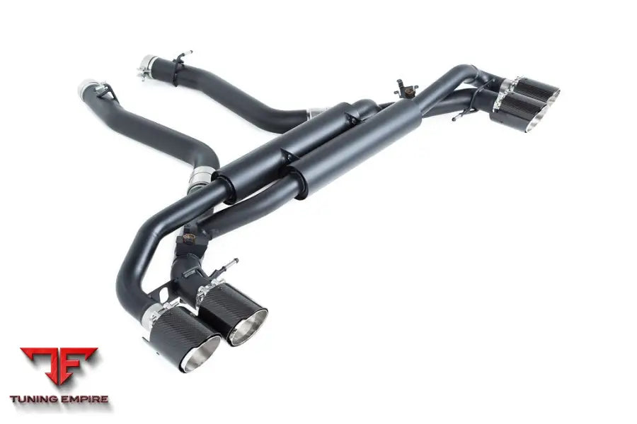 EISENMANN BMW VALVED BLACK SERIES PERFORMANCE EXHAUST + CARBON TIP SET - F95 X5M | F96 X6M