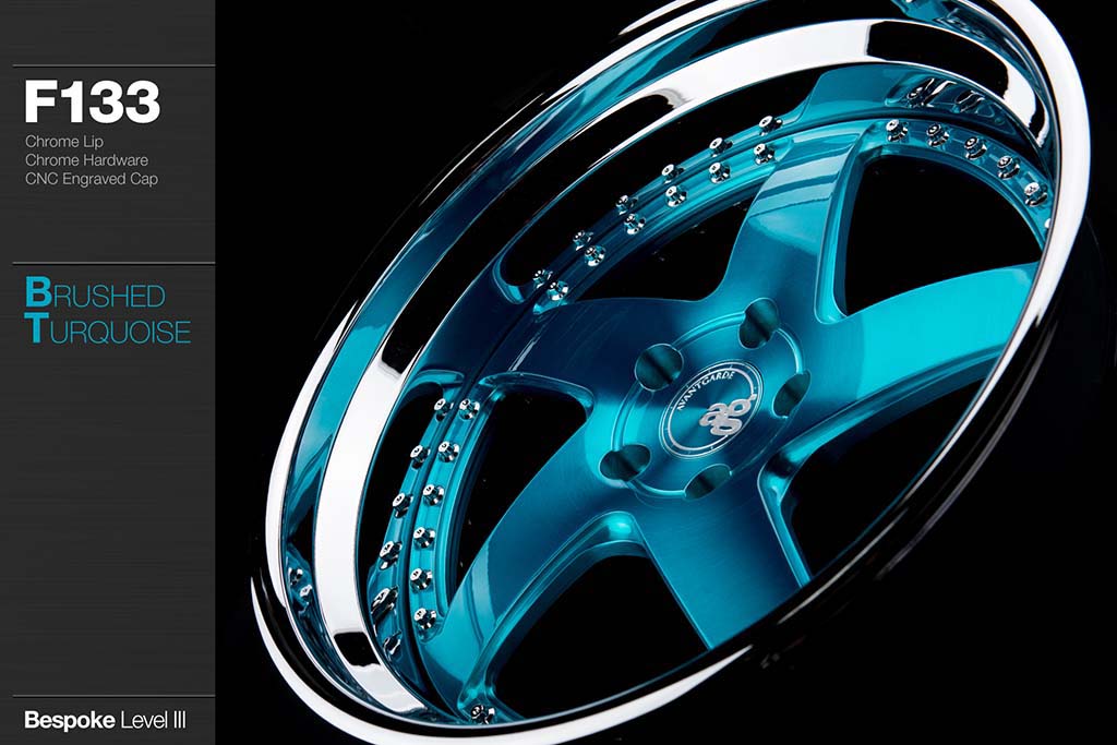 AVANT GARDE AG F133 - BRUSHED TURQUOISE