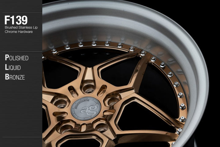 AVANT GARDE AG F139 - POLISHED LIQUID BRONZE