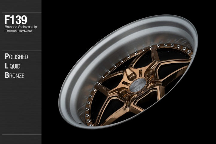 AVANT GARDE AG F139 - POLISHED LIQUID BRONZE