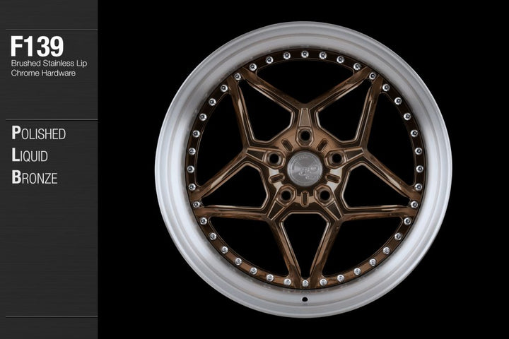 AVANT GARDE AG F139 - POLISHED LIQUID BRONZE