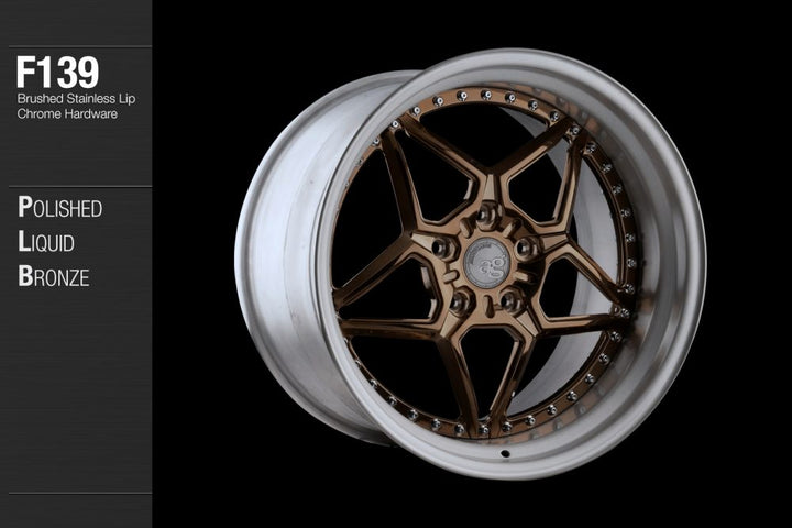 AVANT GARDE AG F139 - POLISHED LIQUID BRONZE