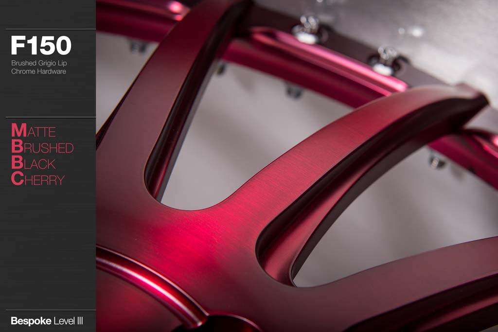 AVANT GARDE AG F150 - MATTE BRUSHED BLACK CHERRY