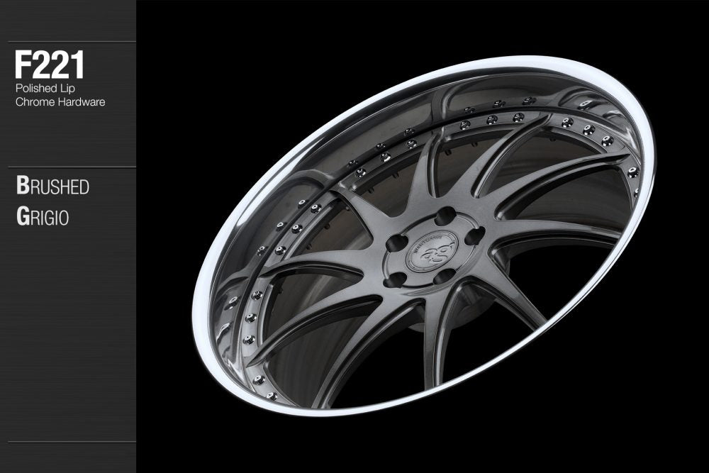 AVANT GARDE AG F221 - BRUSHED GRIGIO