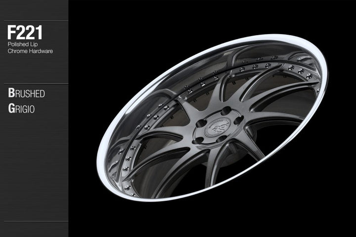 AVANT GARDE AG F221 - BRUSHED GRIGIO