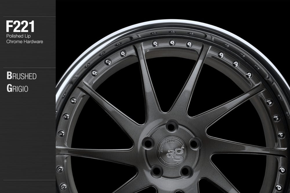 AVANT GARDE AG F221 - BRUSHED GRIGIO