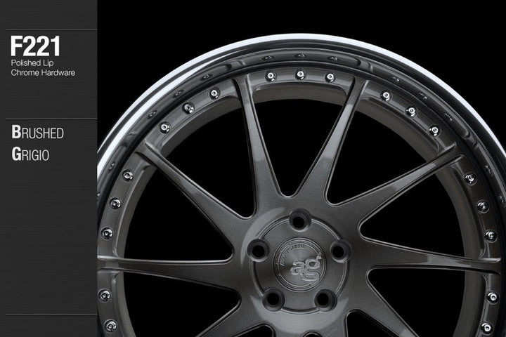 AVANT GARDE AG F221 - BRUSHED GRIGIO