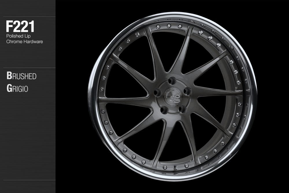 AVANT GARDE AG F221 - BRUSHED GRIGIO