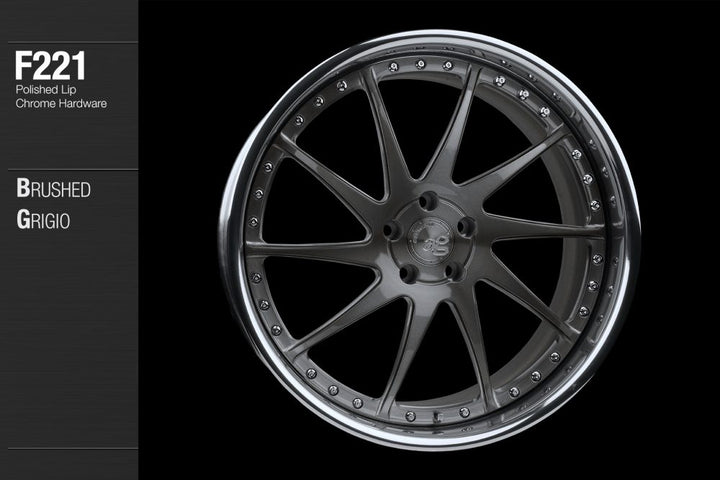 AVANT GARDE AG F221 - BRUSHED GRIGIO