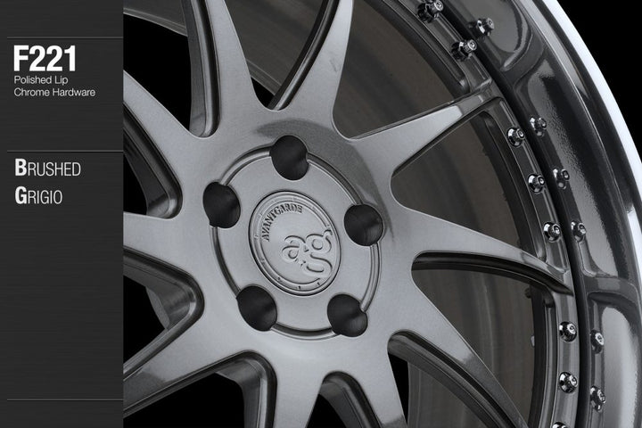 AVANT GARDE AG F221 - BRUSHED GRIGIO