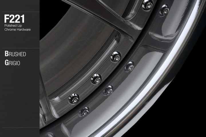 AVANT GARDE AG F221 - BRUSHED GRIGIO