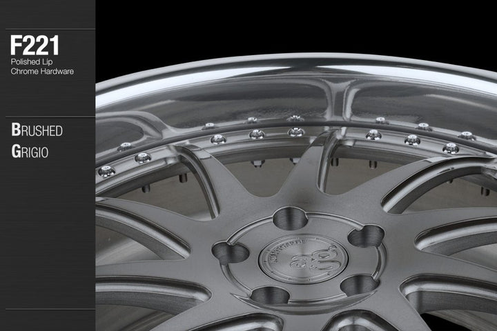 AVANT GARDE AG F221 - BRUSHED GRIGIO