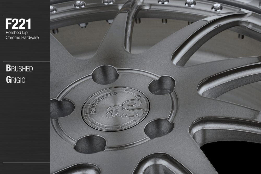 AVANT GARDE AG F221 - BRUSHED GRIGIO