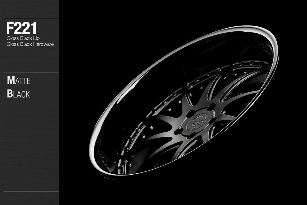 AVANT GARDE AG F221 - MATTE BLACK